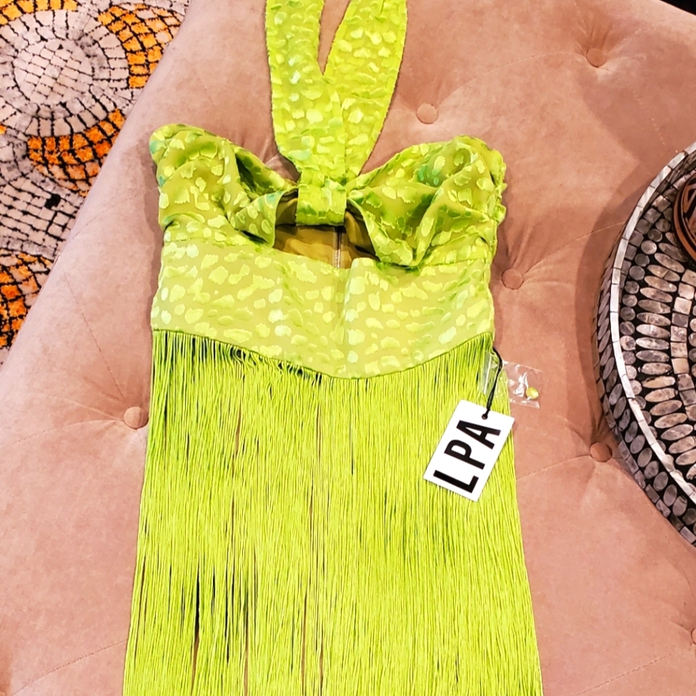 Fringe Halter Top